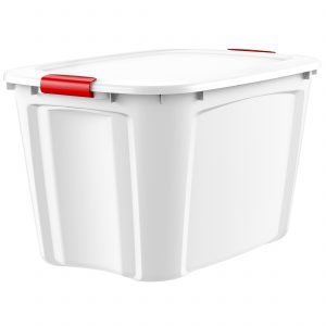 Bella Storage Solution 30 Gallon Locking Lid Storage Container