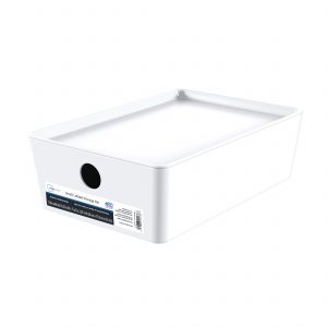 Mainstays Large Lidded Storage White